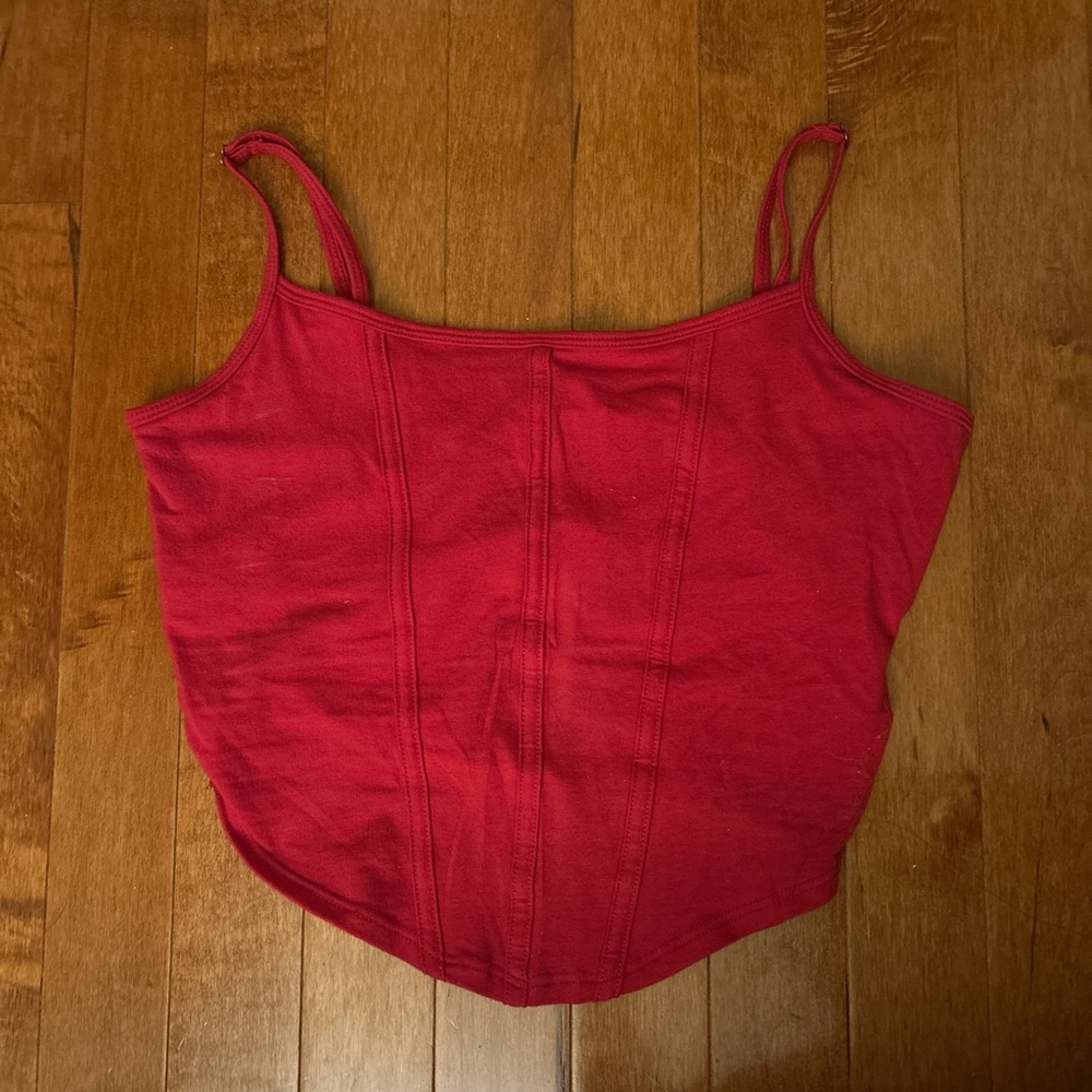 Hollister Red Camisole Top